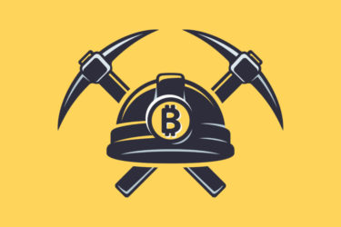 Bitcoin mining logo